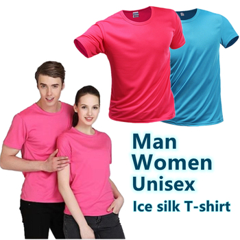 Luźny, szybkoschnący t-shirt Unisex z oddychającej siatki, absorbujący pot, duży rozmiar - letni must-have