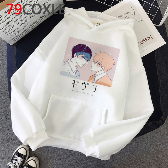 Męska bluza z kapturem Anime Yaoi Bl Manga Mafuyu, rozmiar plus, hip hop - tanie ubrania i akcesoria