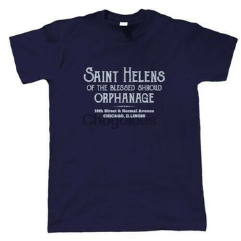Męska koszulka inspirowana filmem Blues Brothers z motywem Saint Helens sierociniec