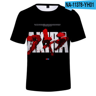 Koszulka męska New Arrival AKIRA 3D T Shirt - lato, Hip Hop, druk 3D, oddychające, codzienne trendy, moda osobowościowa