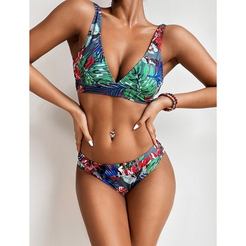 Zestaw bikini 2021 - Seksowny strój kąpielowy dla kobiet - Oddzielny push up - Brazylijski styl - Kostium kąpielowy damski