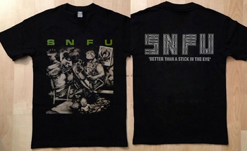 Koszulka muzyczna SNFU z nadrukiem Lepiej niż kij w oku - Koncertowa Trasa, Rozmiar S-2XL