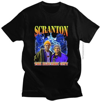 Koszulka męska Dunder Mifflin - Dwight Scranton Program TV Vintage