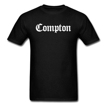 Koszulka męska Compton prosto Outta, czarna, rozmiar 3XL, nowa marka, TV Movie list, lato/jesień