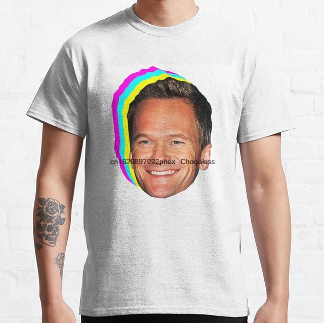 Koszulka męska z grafiką Neil Patrick Harris na damskiej koszulce t-shirt - tanie ubrania i akcesoria