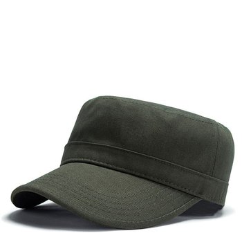 Czapka wojskowa 2020 z regulacją dla mężczyzn i kobiet, płaski kształt, klasyczny i dorywczy, kamuflaż czarny кепка