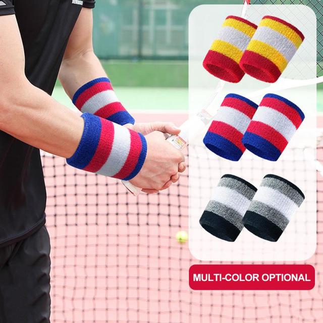 Bawełniany elastyczny bandaż 1/2 sztuki do wspomagania nadgarstków podczas ćwiczeń sportowych, z absorpcją potu i ciepłem - Carpal Tunnel - tanie ubrania i akcesoria