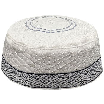 Muzułmańska czapka z turbanem, idealna do modlitwy i noszenia na co dzień