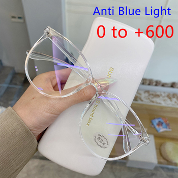 Okulary do czytania ultralight z przezroczystymi soczewkami dla kobiet i mężczyzn, styl retro, filtrem na niebieskie światło, dostępne w zakresie +0 do +6.0