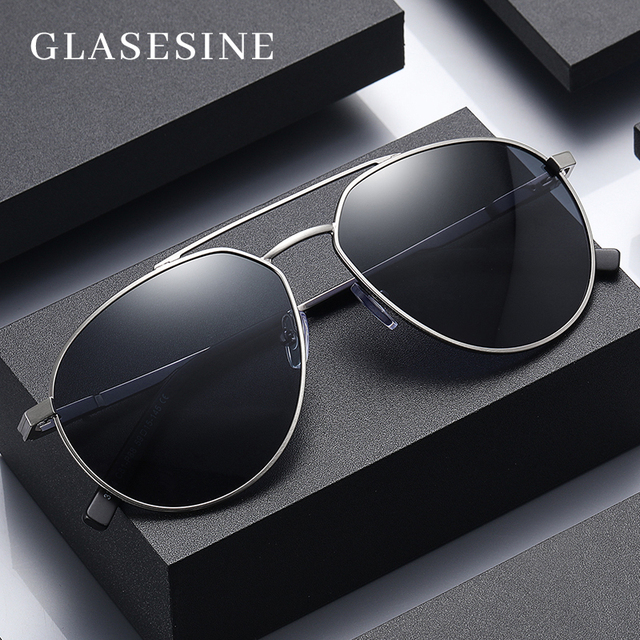 Okulary przeciwsłoneczne Glasesine 2022 dla mężczyzn i kobiet w stylu retro, okrągłe, luksusowe, polaroidowe, z powłoką soczewek UV, idealne do jazdy - tanie ubrania i akcesoria