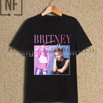Koszulka Vintage Britney Spears - Rozmiar Unisex, Styl Retro z lat 90