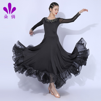 Nowa sukienka tańca towarzyskiego 2021 dla kobiet z kategorii sala balowa, numer produktu 2153