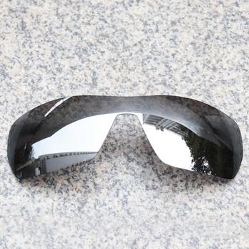 Wzmacniane soczewki do okularów Oakley Offshoot - chromowane lustro, spolaryzowane, srebrne