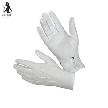 Białe formalne rękawiczki Tuxedo dla mężczyzn