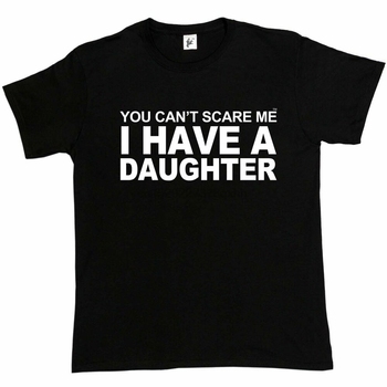 Męska koszulka - Nie możesz mnie przestraszyć, jestem ojcem córki