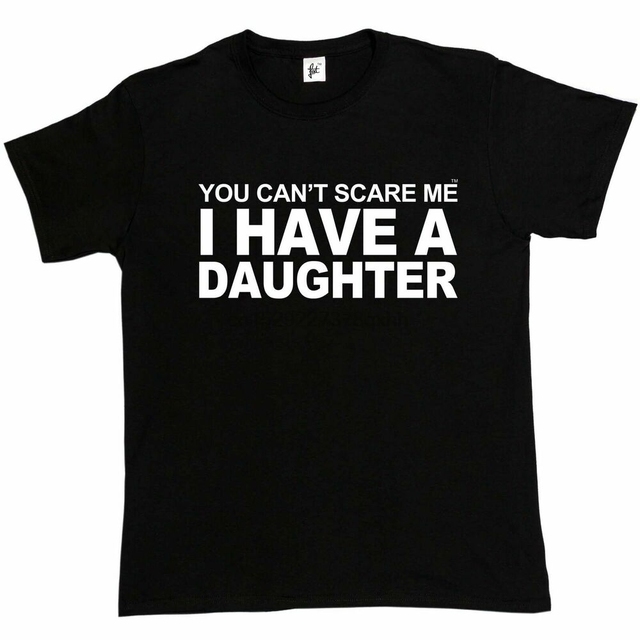 Męska koszulka - Nie możesz mnie przestraszyć, jestem ojcem córki - tanie ubrania i akcesoria