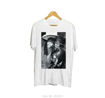 Koszulka męska Retro Vintage Rick James & Grace Jones - Streetwear, bawełna