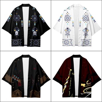 Anime Final Fantasy XIV Yukata Kimono Haori - Kostium na karnawał dla mężczyzn i kobiet