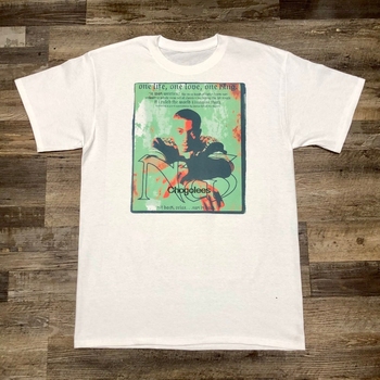 Koszulka męska z napisem Rap stylizowana na lata 90-te
