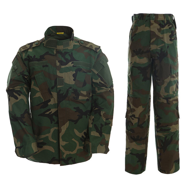 Mundur wojskowy męski kamuflaż, kurtka taktyczna specjalnych sił treningowych - tanie ubrania i akcesoria