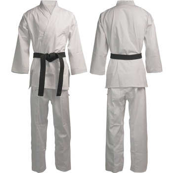 Wysokiej jakości Karate jednolite Taekwondo Dobok z długim rękawem - ubranie profesjonalne dla dzieci i dorosłych
