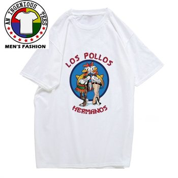 Koszulka męska Breaking Bad Los Pollos Hermanos - Top T-shirt z kurczaka