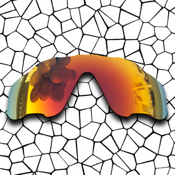 Okulary z wymiennymi soczewkami do ramy Jawbreaker, kolor Fire Red, polaryzowane