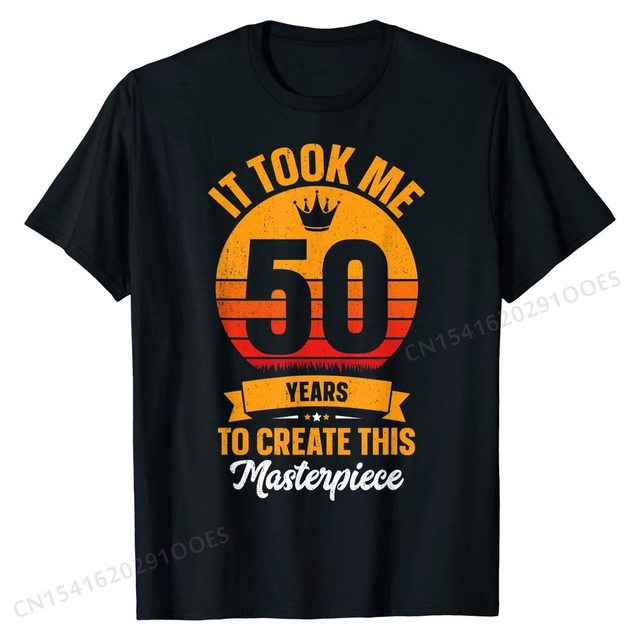 Koszulka na 50 urodziny - Śmieszny prezent dla mężczyzny - tanie ubrania i akcesoria