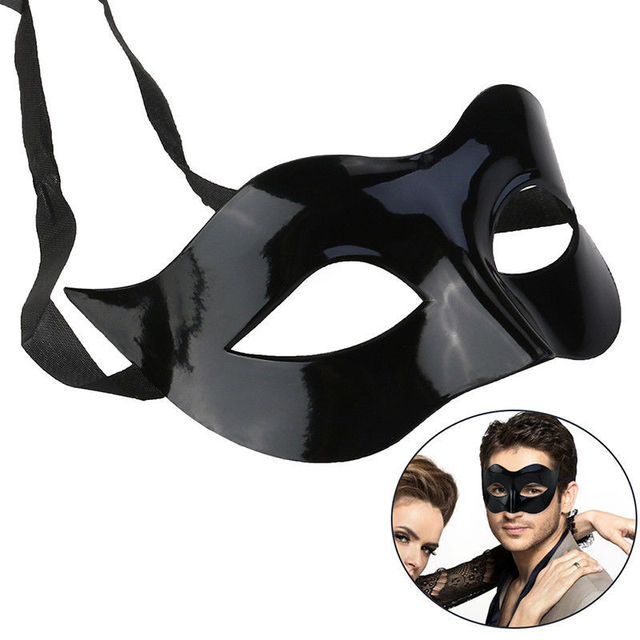 Halloweenowa maska 'Anonymous' V dla Zorro - przebranie na karnawał, idealne na przerażające przyjęcie! - tanie ubrania i akcesoria