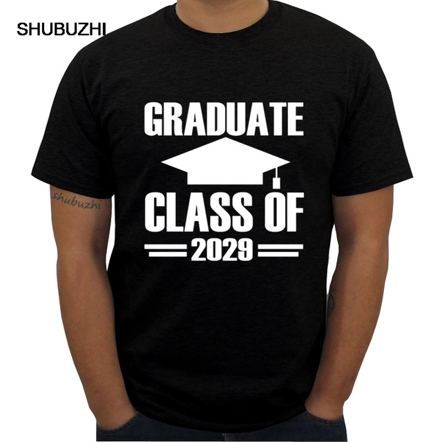Męska koszulka absolwent Shubuzhi - modny casual, letnia gorąca sprzedaż: o-neck, hip-hop, cool szortowe rękawy - tanie ubrania i akcesoria