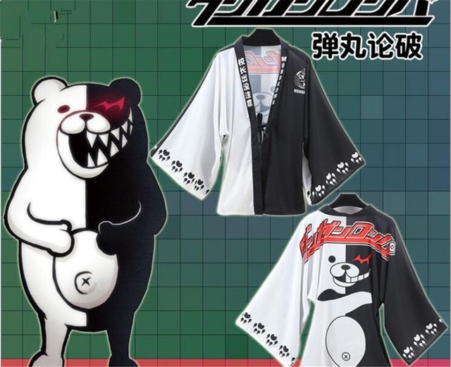 Anime Danganronpa - Kimono Haori płaszcz na karnawał - Streetwear Hallowee dla dorosłych (kostium) - tanie ubrania i akcesoria