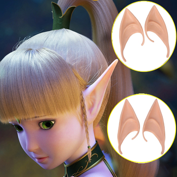 Lateksowe uszy elfa bożonarodzeniowego