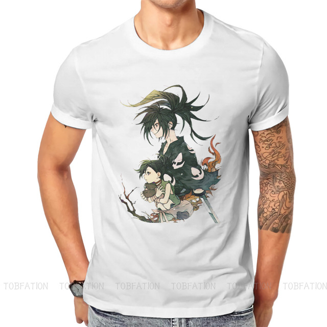 Klasyczna koszulka Hyakkimaru Dororo - bluza z nadrukiem Anime, hip-hopowy styl, idealny prezent dla fanów serialu telewizyjnego T Shirt męski - tanie ubrania i akcesoria