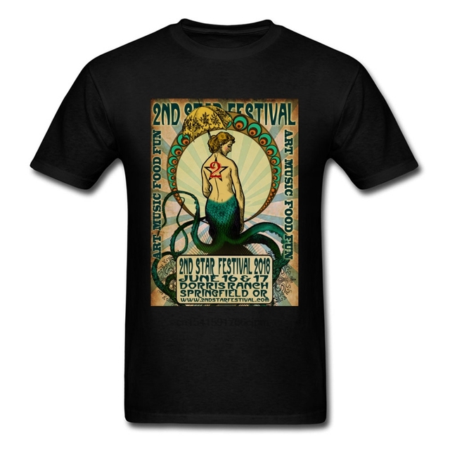 Klasyczna męska koszulka z wyjątkowym wzorem Octopus DreamGirls 2nd Star Festival - tanie ubrania i akcesoria
