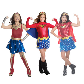 Kostium Super dziewczyny Superwoman na Halloween, Cosplay dla dzieci