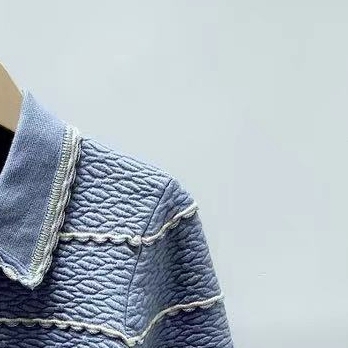 Modny sweter dziergany i spódniczka w jednym - 2021 jesień/zima, perłowa klamra paska, damski styl