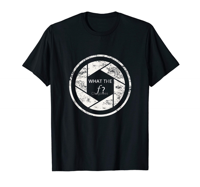 Koszulka męska Fotografia f-stop z zabawnym motywem aparatu fotograficznego T-Shirt - tanie ubrania i akcesoria
