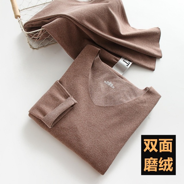 Bielizna termiczna dla mężczyzn i kobiet - Kalesony termo koszula + spodnie. Rozmiar L-4XL - tanie ubrania i akcesoria