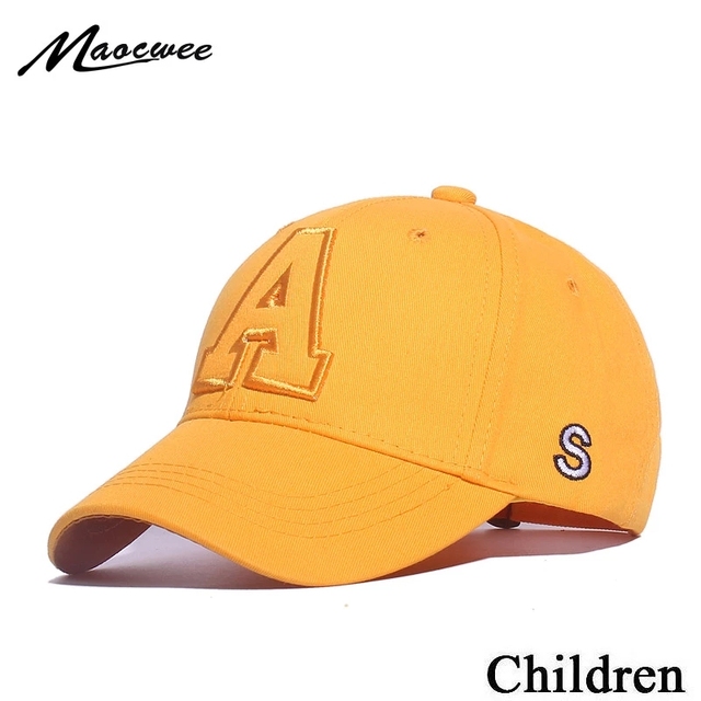 Nowa, urocza czapka baseballowa dla niemowląt i dzieci - wyszywane litery, bawełniane kapelusze przeciwsłoneczne, styl hip-hop, wiosna/lato 2021 - tanie ubrania i akcesoria