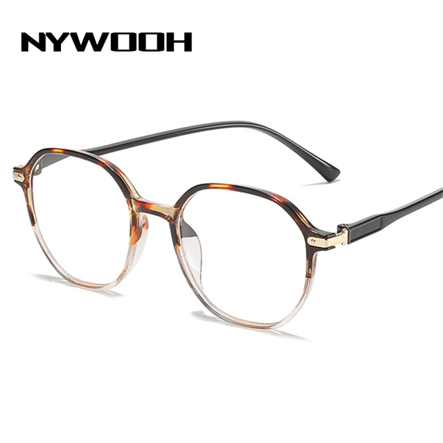 NYWOOH modne wielokątne okulary do czytania z korekcją dioptrii (od +1.0 do +4.0) - tanie ubrania i akcesoria