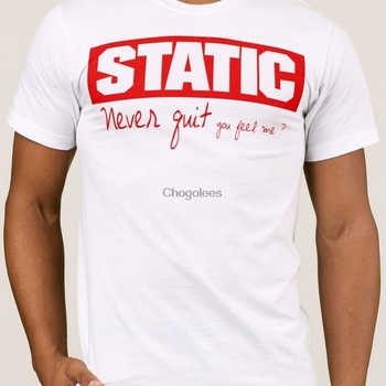 T-shirt męski z napisem Motywacja - rozmiar 5XL- S